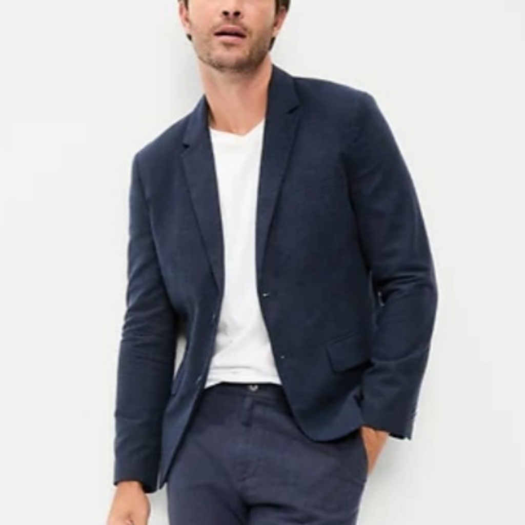 Old Navy -Men's Stretch Suit Casual Jacket - Black Size Medium